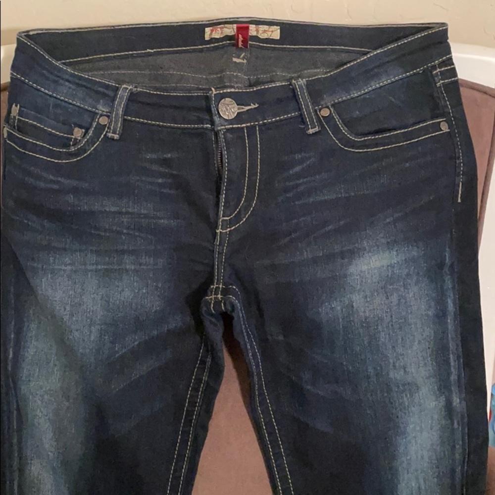 Boot cut fashionable jeans
